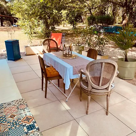 Les Jardins De Phidji Avec Entree Autonome Climatisation Neuve Et Parking Prive * Buzet-sur-Tarn